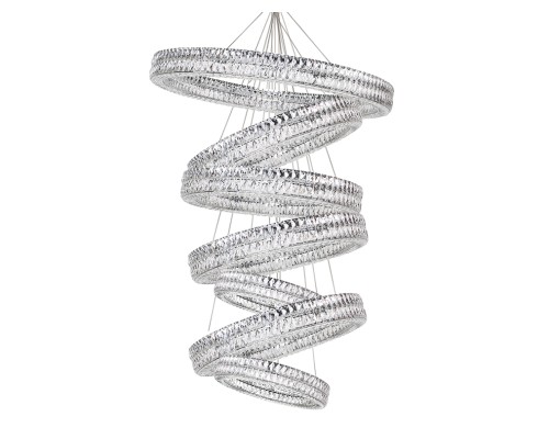 Потолочная чашка Newport 8550 D30 7 вертик.колец chrome ELIZABETH 2 хром