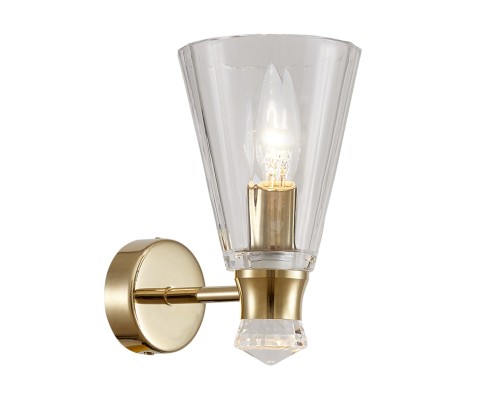 Бра Newport 4731/А gold MARGARET E14+LED 1+1*40W+2,5W 3000K золото