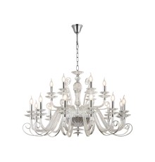 Люстра подвесная Newport 8576+12/C chrome ANNABELLE Е14 18*40W хром