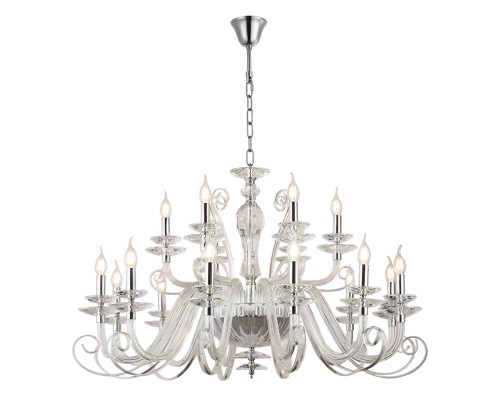 Люстра подвесная Newport 8576+12/C chrome ANNABELLE Е14 18*40W хром