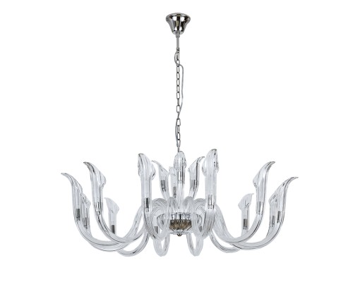 Люстра подвесная Newport 3654+12/C nickel LILIA G9 16*40W никель