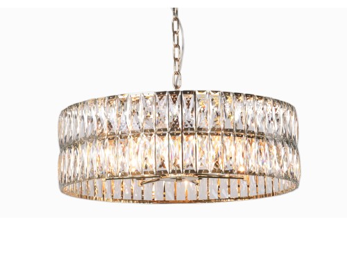 Люстра подвесная Newport 10125+3/C gold new ELIZABETH Е14 8*40W золото шампань