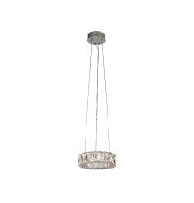 Люстра подвесная светодиодная Newport 8580/20 C chrome KRISTA LED 2*12W 3100-4000K 1200Lm хром