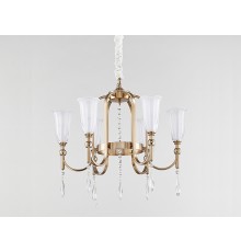 Люстра подвесная Newport 4806/C SOFIA E14 6*40W французское золото