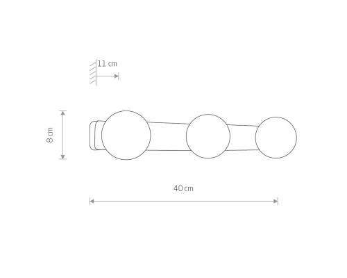 Настенный светильник Nowodvorski Brazos Black 8056