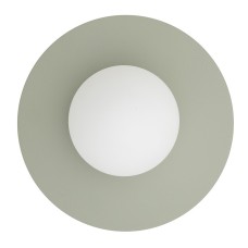 Настенный светильник Nowodvorski Серия Saturn M (Сатурн М) Цвет Sage green (Зеленый шалфей) арт. 12438