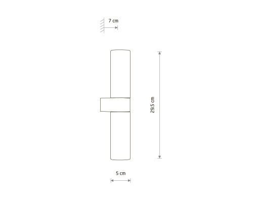 Настенный светильник Nowodvorski Natalie Brass 10727