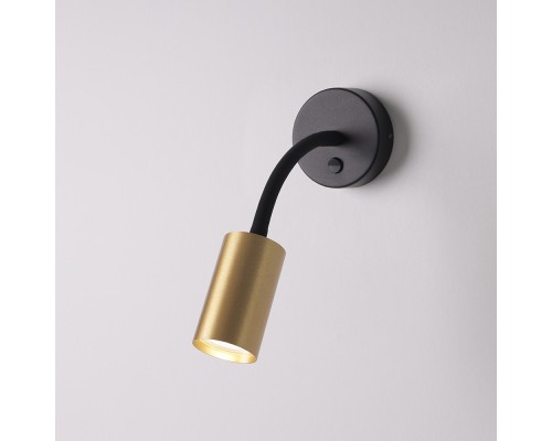 Настенный светильник Nowodvorski Серия Eye Fles S (Ай Флес S) Цвет Brass/Black (Латунь/Черный) арт. 9067