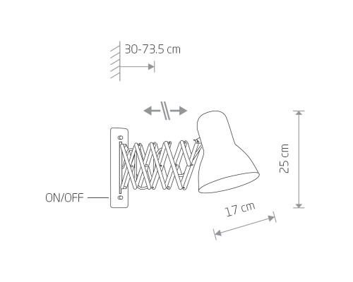 Настенный светильник Nowodvorski Harmony Black 9890