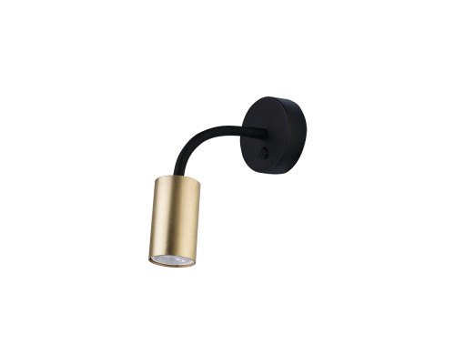 Настенный светильник Nowodvorski Серия Eye Fles S (Ай Флес S) Цвет Brass/Black (Латунь/Черный) арт. 9067