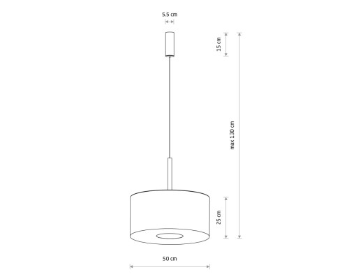 Подвесная люстра Nowodvorski Santana M Cream 11652