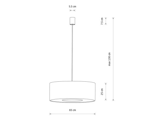 Подвесная люстра Nowodvorski Cedro L Beige (Cерия Cedro L, Цвет Бежевый) арт. 11666