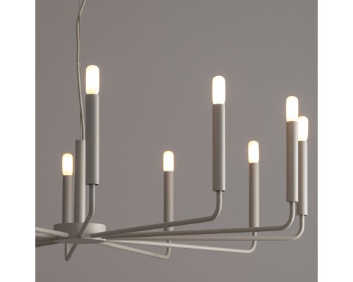 Подвесная люстра Nowodvorski Orto XII B Silk Gray 11465