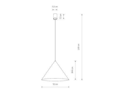 Подвесной светильник Nowodvorski Zenith L Black 8005