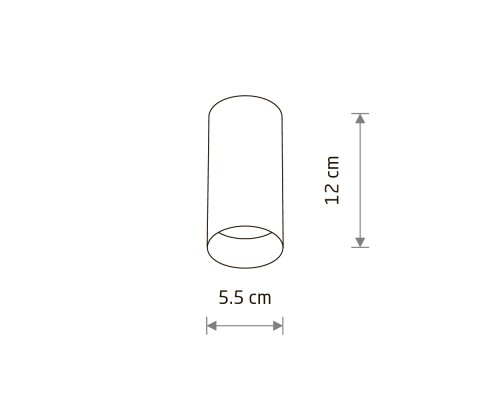 Потолочный cветильник Nowodvorski Mono S Black 10778