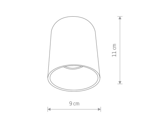 Накладной светильник Nowodvorski Eye Tone White/Gold 8926