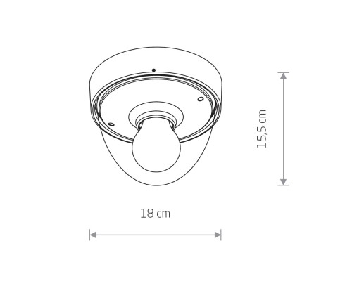 Настенно-потолочныйк Nowodvorski Nook Black 7978