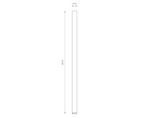 Потолочный cветильник Nowodvorski Fourty L Black 10823