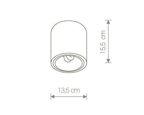 Накладной светильник Nowodvorski Downlight 4867