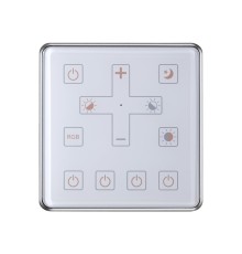 359393 PULT NT24 000 белый Беспроводной пульт дистанционного управления (2.4G) для арт. 359362-359377 IP20 GLAT