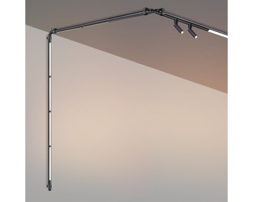 359365 KONST NT24 черный 000 Светильник диммир. со сменой цв. температуры (управл. - пульт ДУ арт.359391 или приложение Smart Life) IP20 LED 30W 48V 3