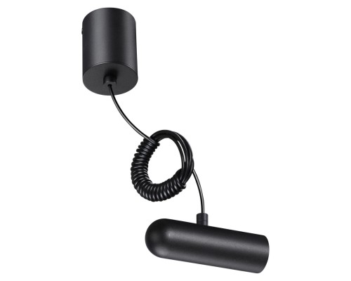 359385 KONST NT24 черный База накладная для ввода питания с заглушкой и проводом-подвесом (длина провода – 2м) IP20 48V GLAT