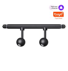 359375 KONST NT24 черный 000 Светильник диммир. со сменой цв. температуры (управл. - пульт ДУ или приложение Smart Life) IP20 LED 14W 48V 3000-6000К G