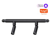 359373 KONST NT24 черный 000 Светильник диммир. со сменой цв. температуры (управл. - пульт ДУ или приложение Smart Life) IP20 LED 10W 48V 3000-6000К G