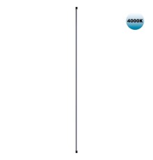 359350 KONST NT24 000 черный Светильник линейный светодиодный IP20 LED 20W 170-265V 4000K 1600Лм VITZ