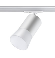370903 PORT NT22 белый Светильник трековый однофазный двухжильный (универсальный) IP20 GU10 9W 220V ELINA