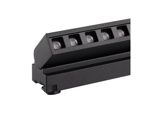 359737 PORT NT25 240 черный Светильник однофазный двухжильный трековый с переключ. цв. температуры IP20 LED 18W 180-265V 2700К/3200К/4000К EOS
