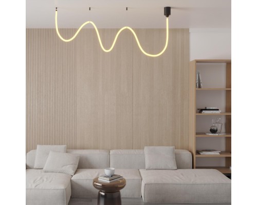 359330 KONST NT24 000 черный Светильник светодиодный IP20 LED 3000K 38W 170-265V 3360Лм RAMO