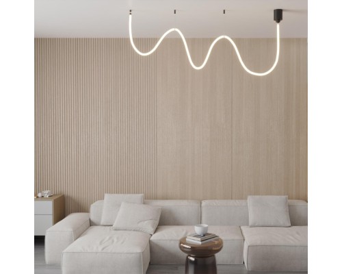 359331 KONST NT24 000 черный Светильник светодиодный IP20 LED 4000K 38W 170-265V 3360Лм RAMO