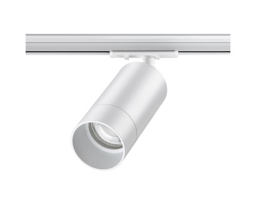 370860 PORT NT22 белый Светильник трековый однофазный двухжильный IP20 GU10 9W 220V SLIM
