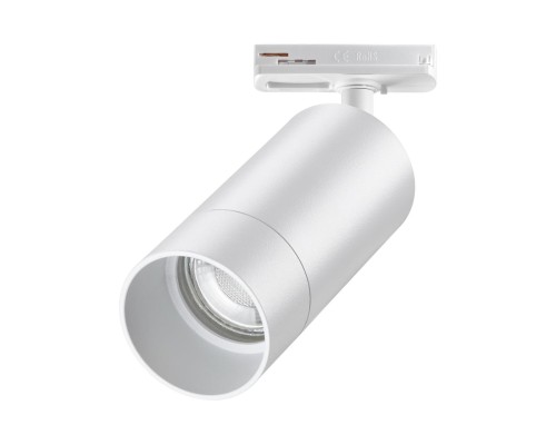 370860 PORT NT22 белый Светильник трековый однофазный двухжильный IP20 GU10 9W 220V SLIM