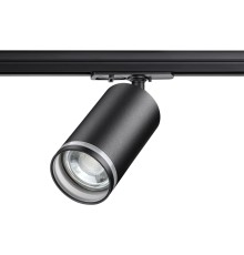 370877 PORT NT22 черный Светильник трековый однофазный двухжильный IP20 GU10 9W 220V ULAR