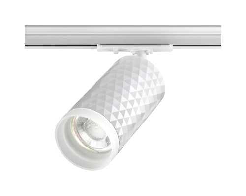 370848 PORT NT22 белый Светильник трековый однофазный двухжильный IP20 GU10 9W 220V BRILL