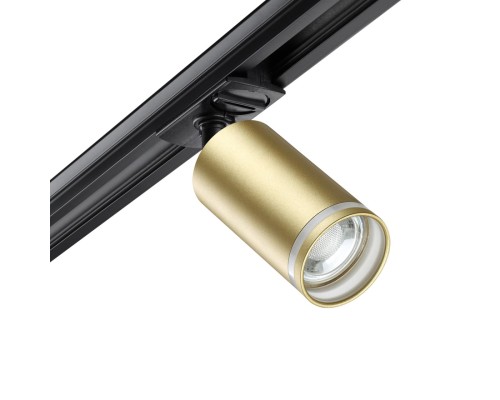 370878 PORT NT22 матовое золото Светильник трековый однофазный двухжильный IP20 GU10 9W 220V ULAR