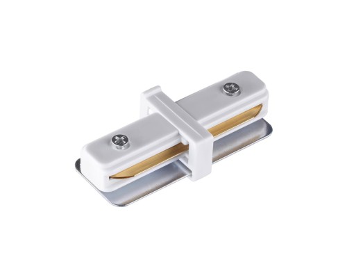 135139 PORT NT22 белый Внутренний соединитель с токопроводом для однофазного двухжильного шинопровода IP20 220V