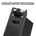 359748 PORT NT25 238 черный Светильник однофазный двухжильный трековый с переключ. цв. температуры IP20 LED 12W 180-265V 2700К/3200К/4000К EOS