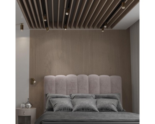 370878 PORT NT22 матовое золото Светильник трековый однофазный двухжильный IP20 GU10 9W 220V ULAR