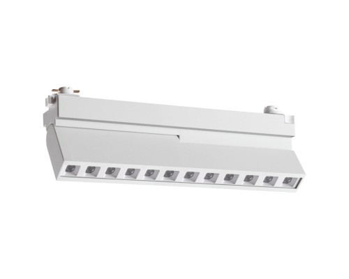 359739 PORT NT25 240 белый Светильник однофазный двухжильный трековый с переключ. цв. температуры IP20 LED 12W 180-265V 2700К/3200К/4000К EOS