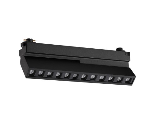 359736 PORT NT25 240 черный Светильник однофазный двухжильный трековый с переключ. цв. температуры IP20 LED 12W 180-265V 2700К/3200К/4000К EOS