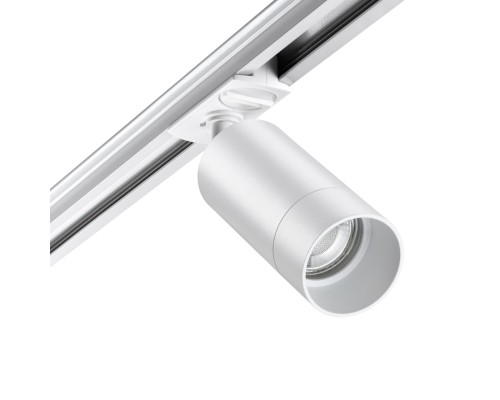 370860 PORT NT22 белый Светильник трековый однофазный двухжильный IP20 GU10 9W 220V SLIM