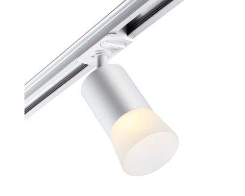 370903 PORT NT22 белый Светильник трековый однофазный двухжильный (универсальный) IP20 GU10 9W 220V ELINA