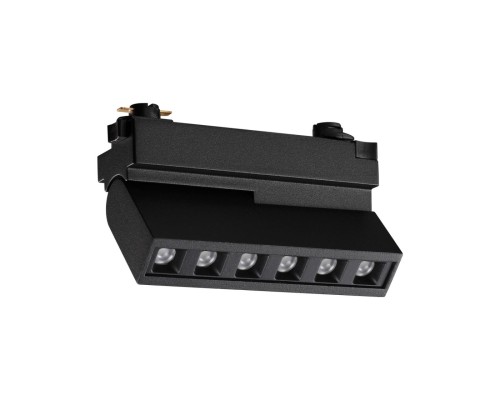 359735 PORT NT25 240 черный Светильник однофазный двухжильный трековый с переключ. цв. температуры IP20 LED 6W 180-265V 2700К/3200К/4000К EOS