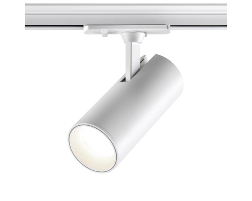 359156 PORT NT23 091 белый Светильник трековый однофазный двухжильный IP20 LED 24W 220V 4000К 2300Лм SELENE