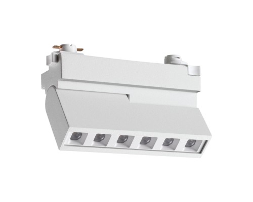 359738 PORT NT25 240 белый Светильник однофазный двухжильный трековый с переключ. цв. температуры IP20 LED 6W 180-265V 2700К/3200К/4000К EOS