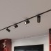 359915 PORT NT26 000 черный Светильник однофазный трехжильный трековый IP20 LED 15W 220-240V 4000К SELENE