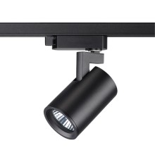 Однофазный трековый светильник Novotech 370647 Gusto черный GU10 50 Вт